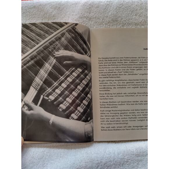 Weben Auf Kircher-Rahmen, Ursula Kircher, 1969, HB, weaving, German, Becker - Picture 5 of 10